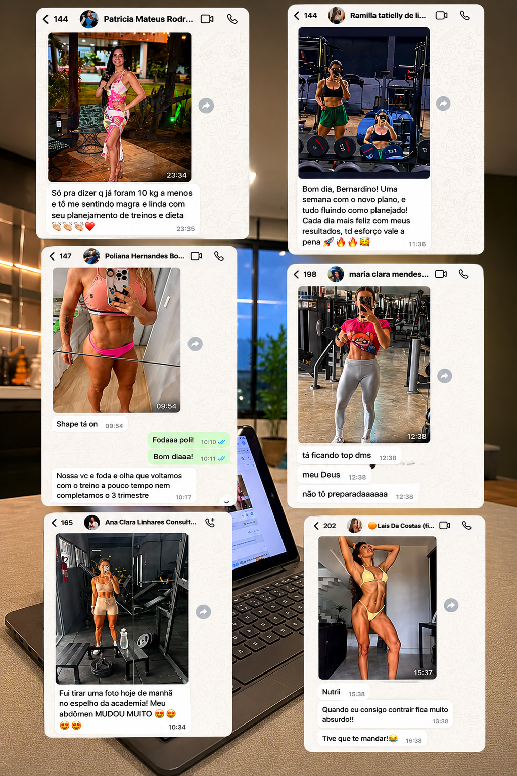 Resultado de mulher que passou pelo método